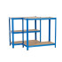 Metāla noliktavas plaukts 180x90x40