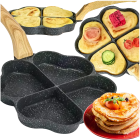 Sirds formas pannas pankūkām un olām