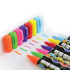 Kredas marķieri tāfelēm krāsainu komplekts