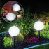 Saules dārza lampa LED bumba dekoratīva