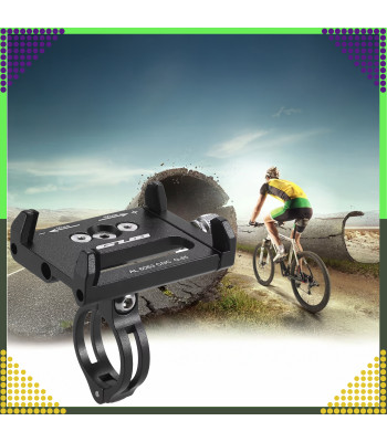 Velosipēda un motocikla tālruņa turētājs pie stūres, GUB, 50–100 mm, 25,4–31,8 mm