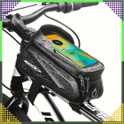 Ūdensnecaurlaidīga Velosipēda Soma ar Telefonu Turētāju