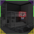 Bērnu piekarināms elektroniskais basketbola dēlis ar LCD ekrānu un rezultātu skaitītāju, 40x25 cm