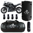 Ūdensizturīga motocikla ceļojumu soma RoadPro 40L