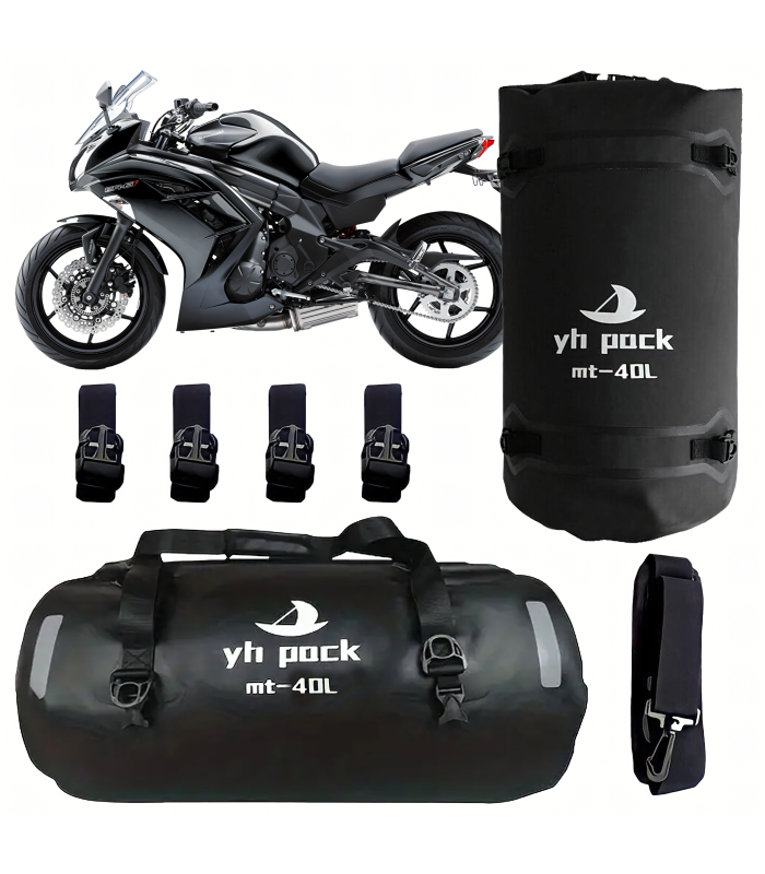 Ūdensizturīga motocikla ceļojumu soma RoadPro 40L