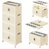 Plastmasas Saliekams Plaukts-Organizators