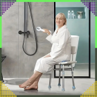 Vannas istabas rokturis ar piesūcekņiem