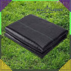 Nezāļu apkarošanas plēve, 5 m x 5 m, 90 g/m², melna