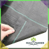 Nezāļu apkarošanas plēve, 5 m x 5 m, 90 g/m², melna