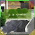 Nezāļu apkarošanas plēve, 5 m x 5 m, 90 g/m², melna