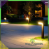 LED dārza lampa 18W - mūsdienīgs stāvlampu balsts 60cm