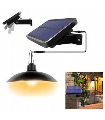 Piekarināms LED dārza lukturis ar saules paneli REAL GARDEN