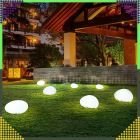 Saules lampiņa LED Akmens Dārza Terasei Āra 16cm Eleganta