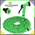 Nesavijusies laistīšanas šļūtene, kas izstiepjas 3 reizes no 2,5 līdz 7,5 m