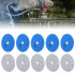 10x Dimanta Pulēšanas Disks 80mm Flīžu Slīpēšanai ar Velcro G50