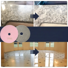 10x Dimanta Pulēšanas Disku Komplekts 80mm Gresam un Flīzēm