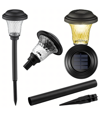 Saules enerģijas LED dārza lampa laterna