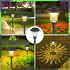 Saules enerģijas LED dārza lampa laterna