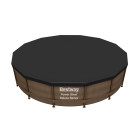 Bestway 58248 Peldbaseina aizsargvāks PVC Ø 427 cm Melns