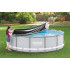 Bestway 58248 Peldbaseina aizsargvāks PVC Ø 427 cm Melns