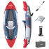 Bestway 65176 piepūšamais kajaks vienai personai Rapid X1 komplekts ar pumpi, airi un somu