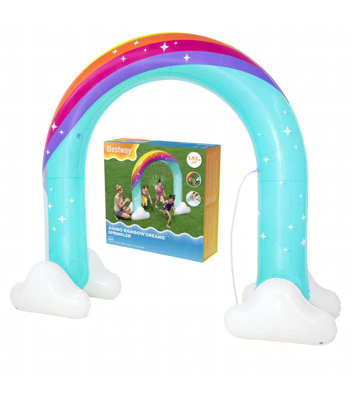 Bestway 52732 Uzpūšams Dārza Varavīksnes Ūdens Smidzinātājs 221x71x19s cm