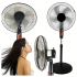 Stāvošs Grīdas Ventilators 5 Lāpstiņas Kluss Spēcīgs Rotējošs