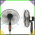 Stāvošs Grīdas Ventilators 5 Lāpstiņas Kluss Spēcīgs Rotējošs