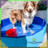 Suns baseins dzīvniekiem dārzam atvēsināšanai mazgāšanai salokāms 60x20cm