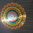 Vēja zvans Mandalas Dekorācija 3D