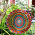 Vēja zvans Mandalas Dekorācija 3D