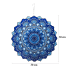 Piekarama vēja dekorācija – 3D mandala dārzam un atpūtas telpai, 12″