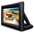 Liels Piepūšams Projicēšanas Ekrāns