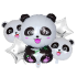 Panda Dzimšanas dienas balonu komplekts