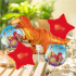 Dzimšanas dienas balonu komplekts “Dinozaurs” 5 szt.