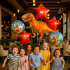 Dzimšanas dienas balonu komplekts “Dinozaurs” 5 szt.