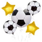 Futbola balonu komplekts dzimšanas dienai 5 gab.
