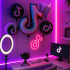 Balonu komplekts TikTok notiņa dzimšanas dienai un svinībām, 5 gab