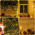 LED Gaismas Aizkars 144x Silti Balts Gaisma – 2x2m | 8 Režīmi