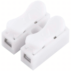 Ātrā savienojuma spaiļu bloks 2-pin CH2
