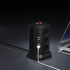 Stāvā barošanas sloksne ar zibensaizsardzību 12 ligzdām + 5 USB porti