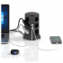 Stāvā barošanas sloksne ar zibensaizsardzību 12 ligzdām + 5 USB porti