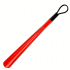Kurpes karote plastmasas elastīga sarkana 48 cm gara ar āķi