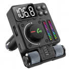 Automašīnu Raidītājs FM Bluetooth 5.3 PD 30W Lādētājs
