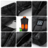 Sildāma Veste Bez Piedurknēm Ziemas Jaka Unisex USB Powerbank 2XL