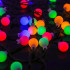 Gaismas virtene ar LED bumbām 10m