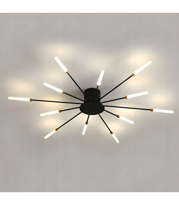 Moderna LED griestu lampa „Fajerwerki” viesistabai un ēdamistabai, 12W