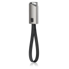 USB-C - USB-A Lādēšanas Kabelis Atslēgu Gredzens