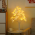 LED svētku dekoratīvs koks - balta bērzs 60 cm