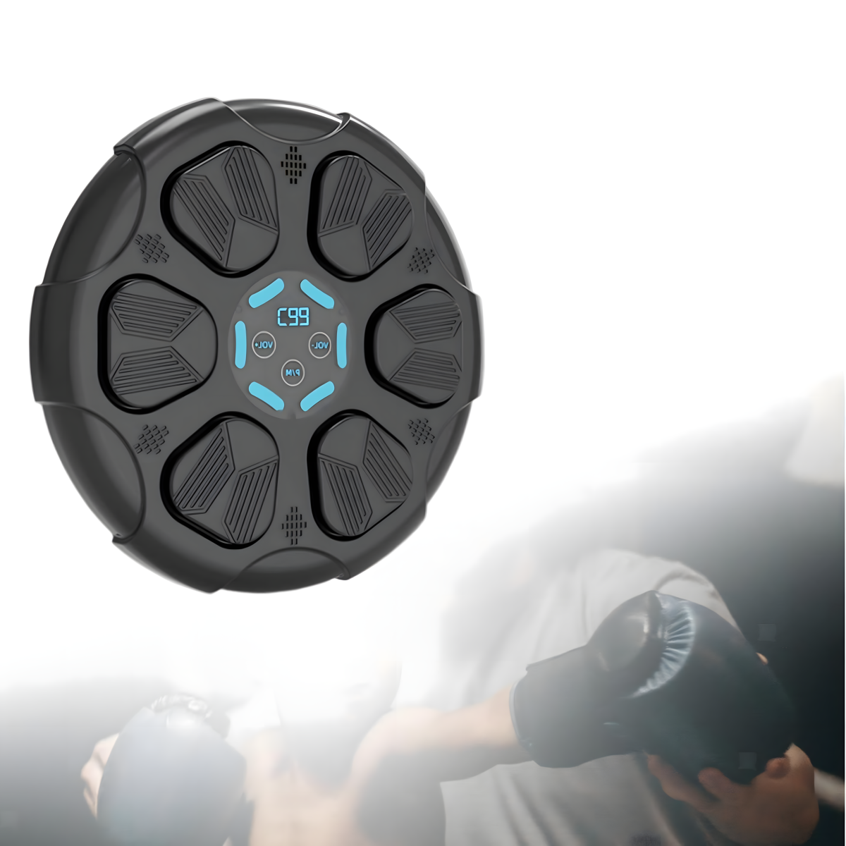 Interaktīvā boksa mērķis ar Bluetooth un mūziku
